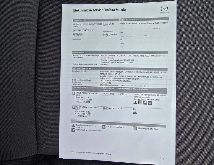 Mazda 2 Hatchback 1,5 l 68 kw