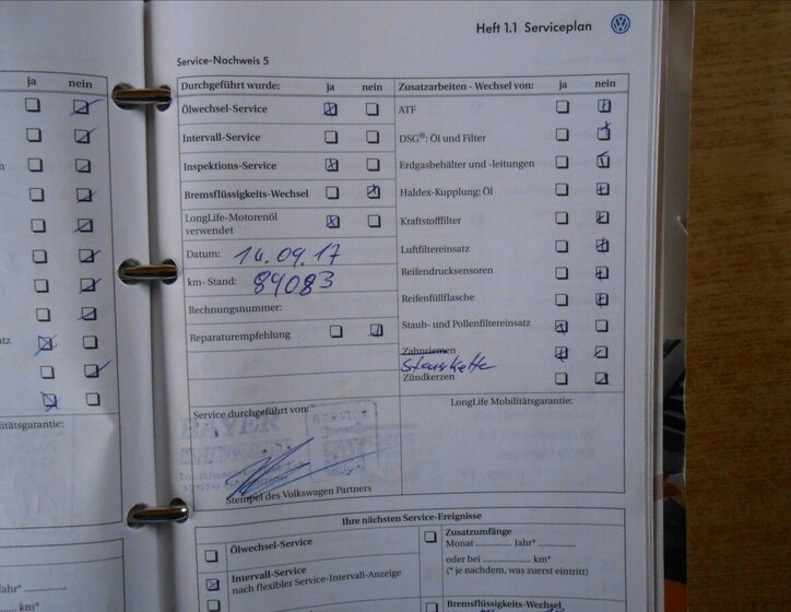 Volkswagen EOS Kabriolet 1,4 l 90 kw