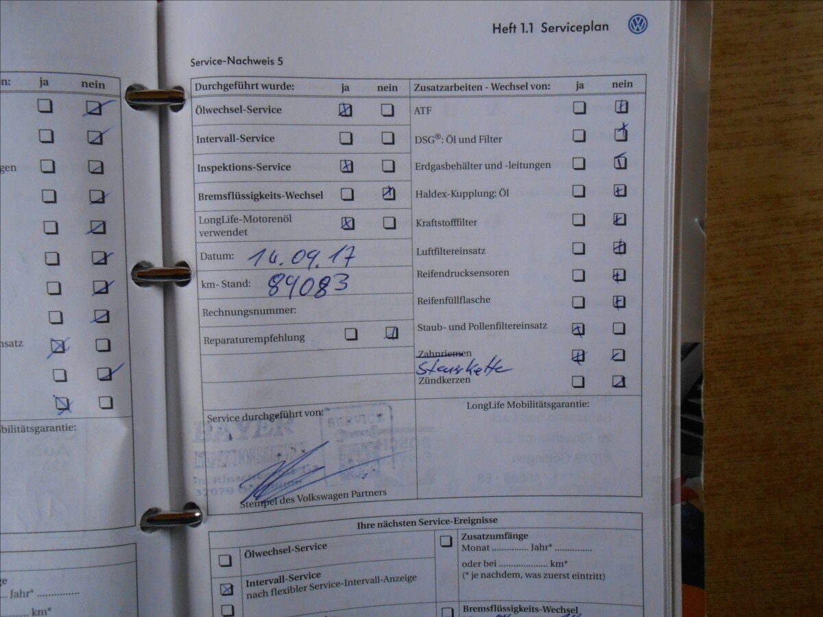 Volkswagen EOS Kabriolet 1,4 l 90 kw