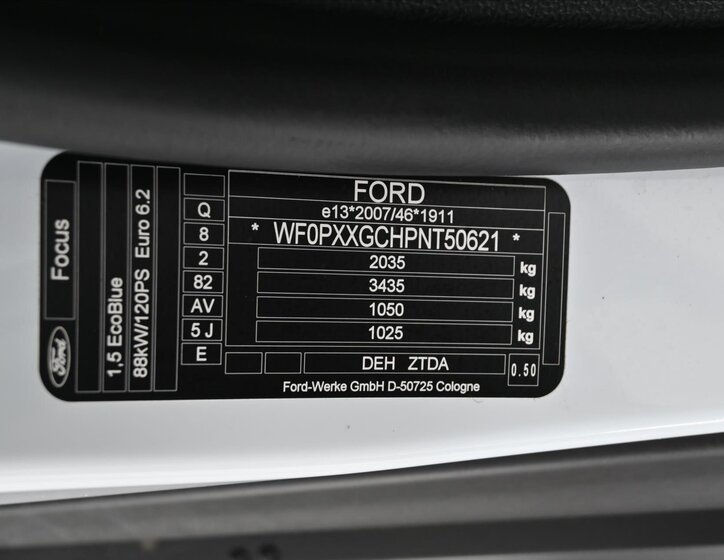 Ford Focus Kombi 1,5 l 88 kw