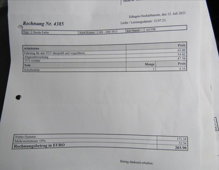 Škoda Fabia Kombi 999,0 55 kw
