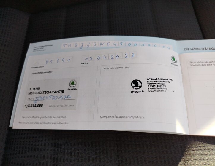 Škoda Octavia Kombi 2,0 l 110 kw