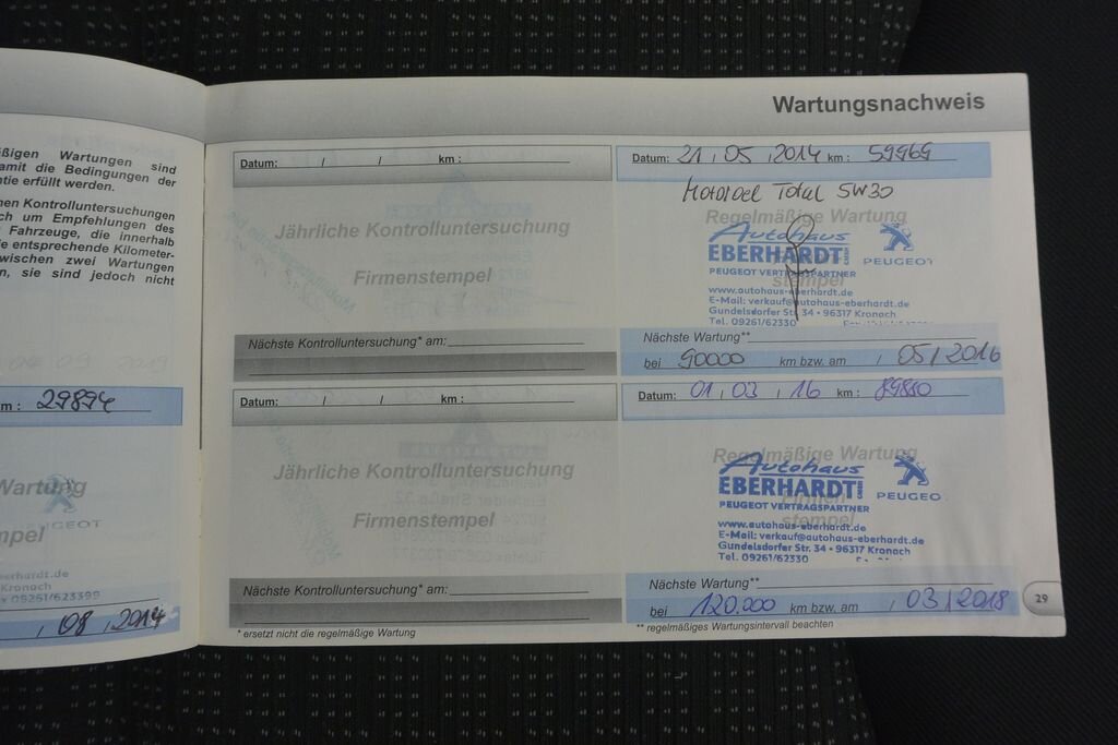 Peugeot 308 Kombi 2,0 l 110 kw