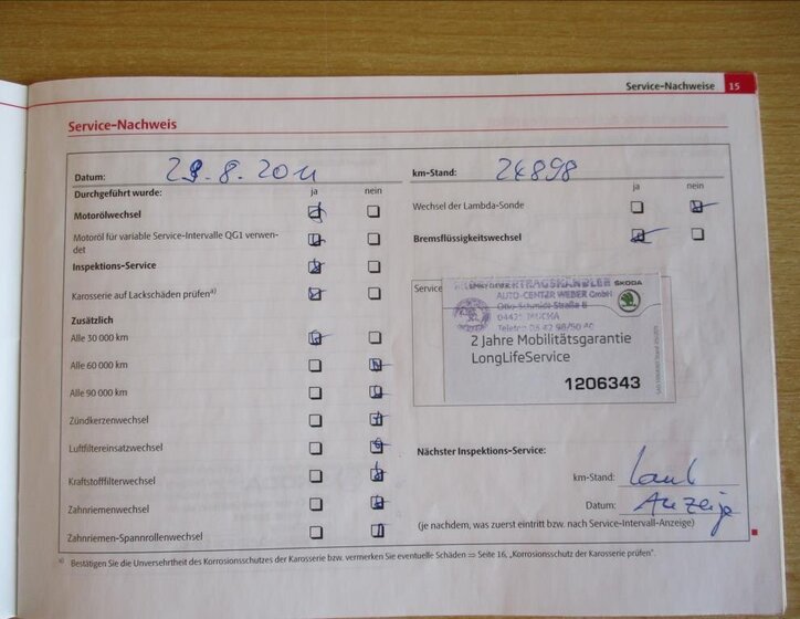 Škoda Octavia Kombi 1,4 l 90 kw