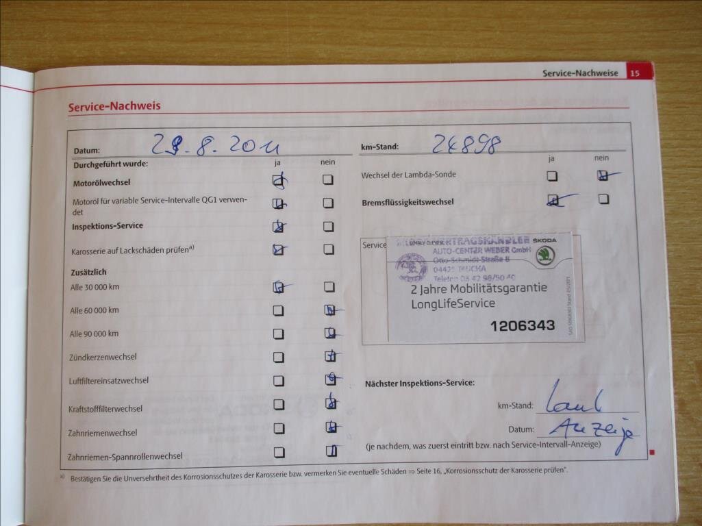 Škoda Octavia Kombi 1,4 l 90 kw