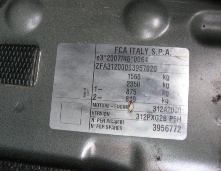 Fiat Panda Hatchback 875,0 63 kw