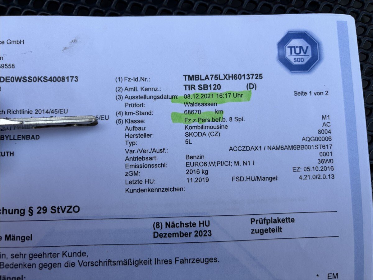 Škoda Yeti Hatchback 1,4 l 110 kw