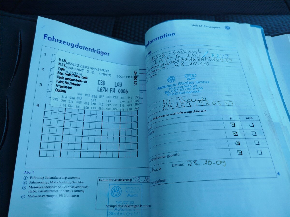 Volkswagen Golf Kombi 2,0 l 103 kw