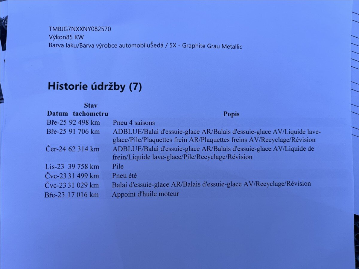 Škoda Octavia Kombi 2,0 l 85 kw