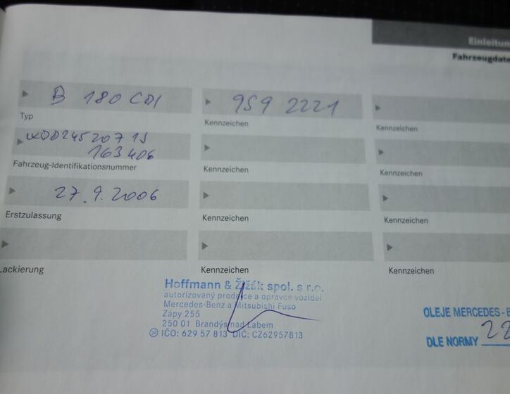 Mercedes-Benz Třídy B 37