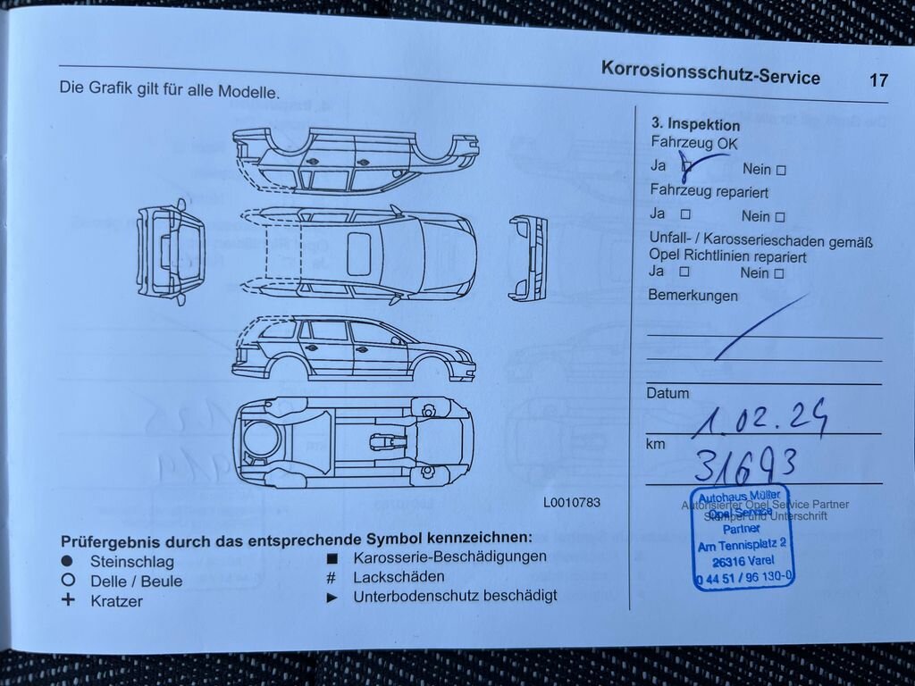 Opel Astra Kombi 1,2 l 96 kw