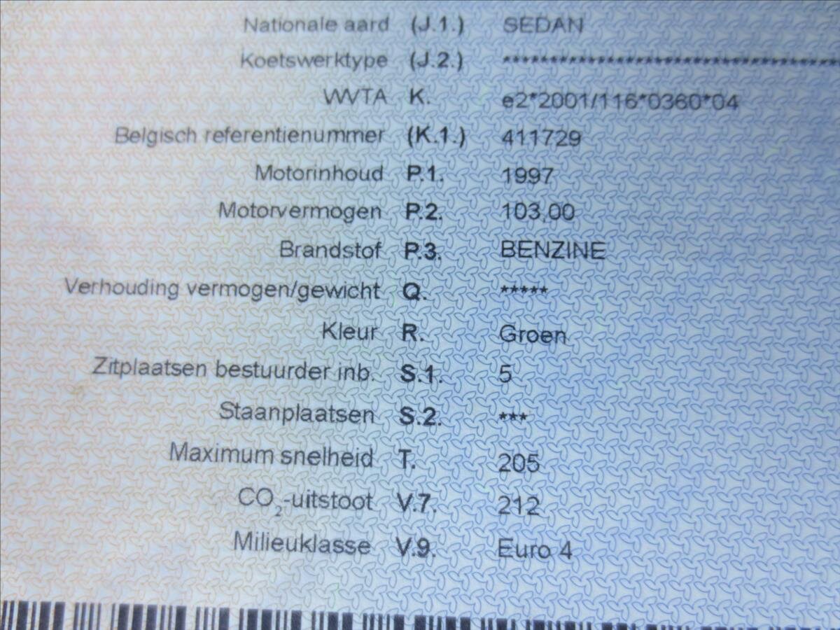 Citroën C5 Sedan / Limuzína 2,0 l 103 kw