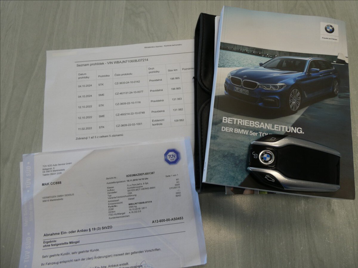 BMW Řada 5 Kombi 3,0 l 235 kw