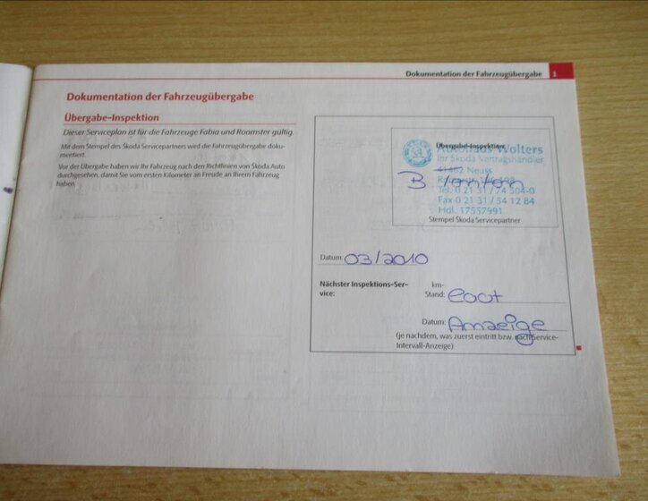 Škoda Roomster Kombi 1,2 l 51 kw