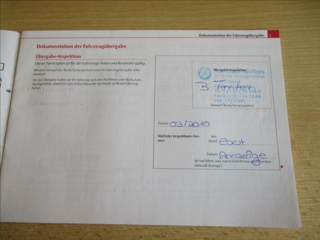 Škoda Roomster Kombi 1,2 l 51 kw