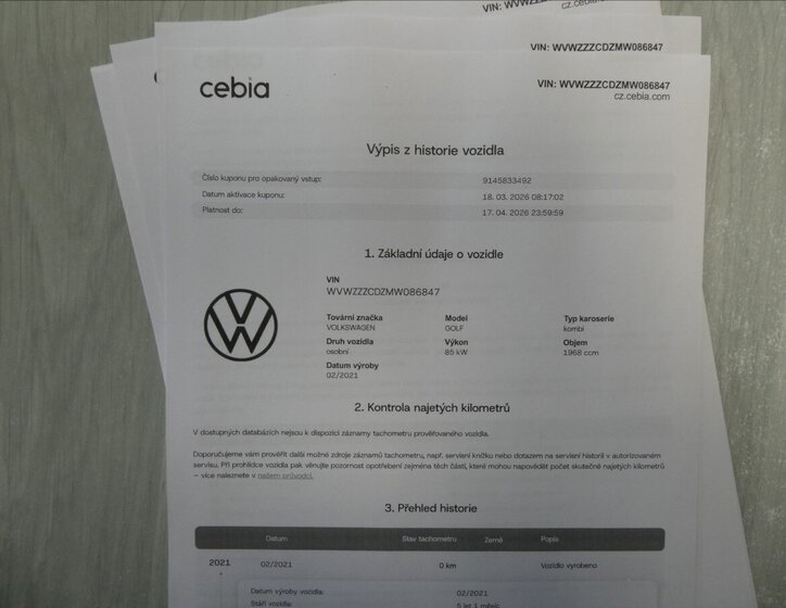 Volkswagen Golf Hatchback 2,0 l 85 kw