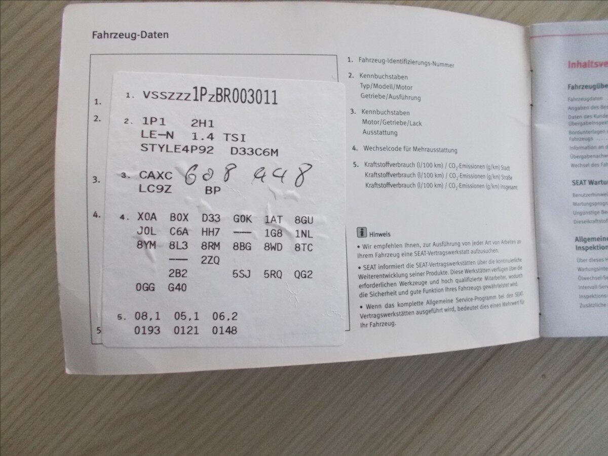 Seat Leon Hatchback 1,4 l 92 kw