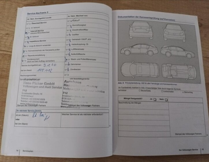 Volkswagen Sharan MPV 2,0 l 103 kw