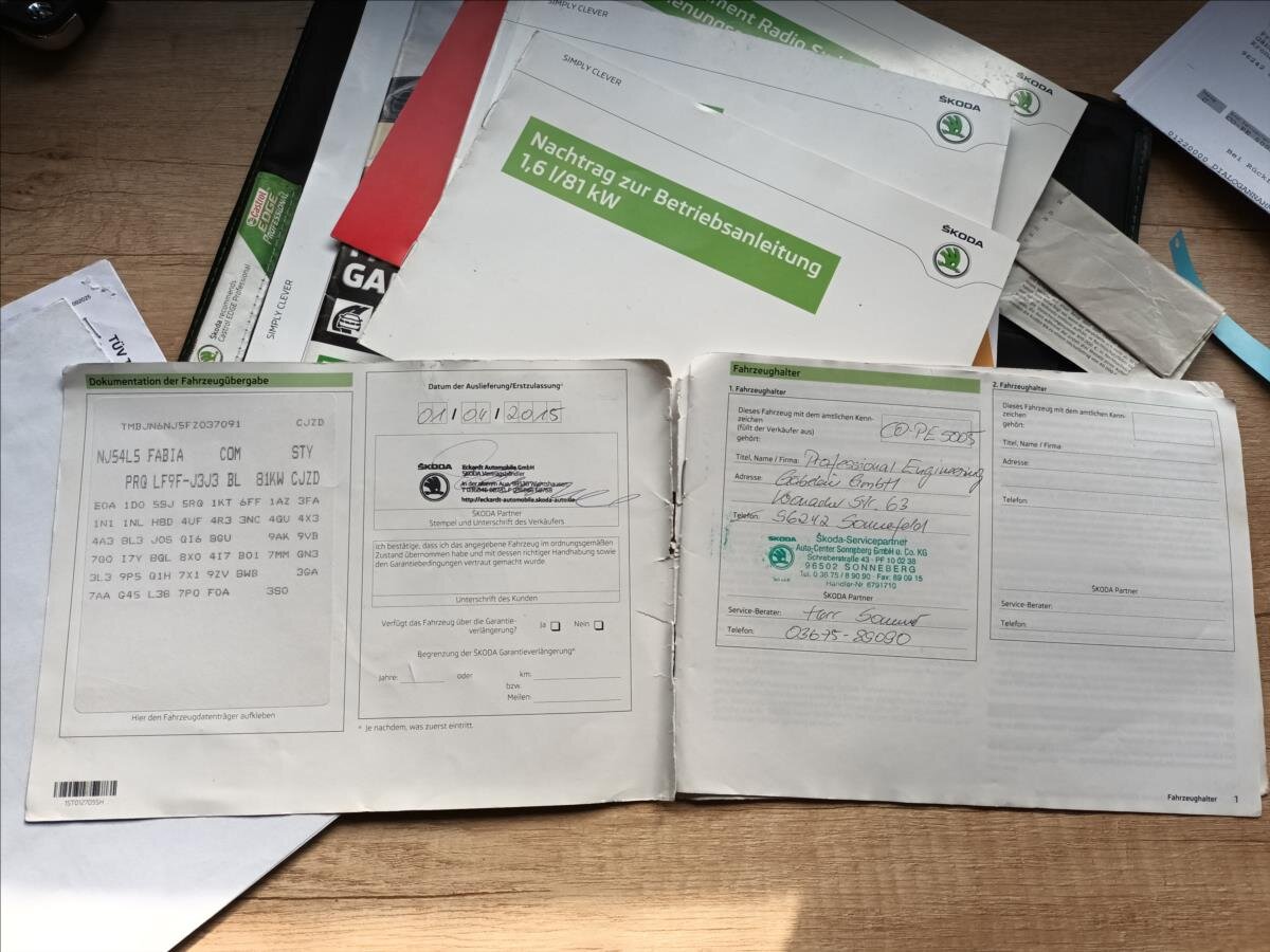 Škoda Fabia Kombi 1,2 l 81 kw