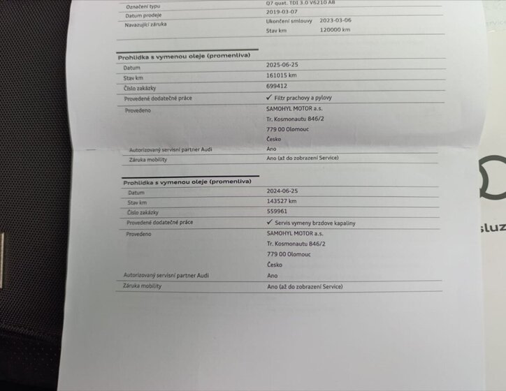 Audi Q7 SUV 3,0 l 210 kw