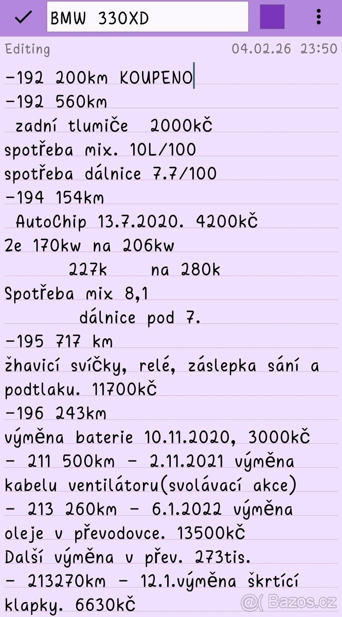 BMW Řada 3 Kombi 0,0 0