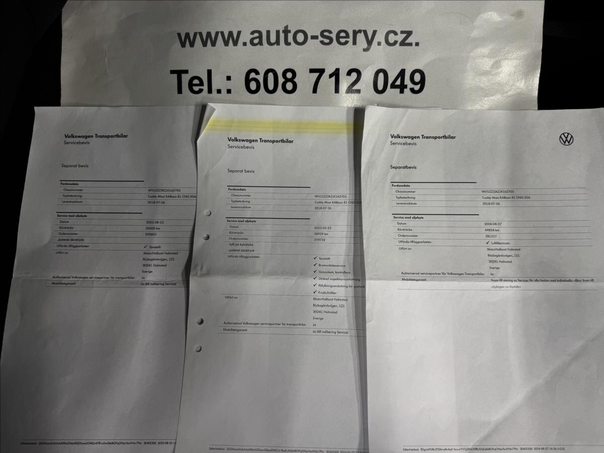 Volkswagen Caddy Ostatní 1,4 l 81 kw