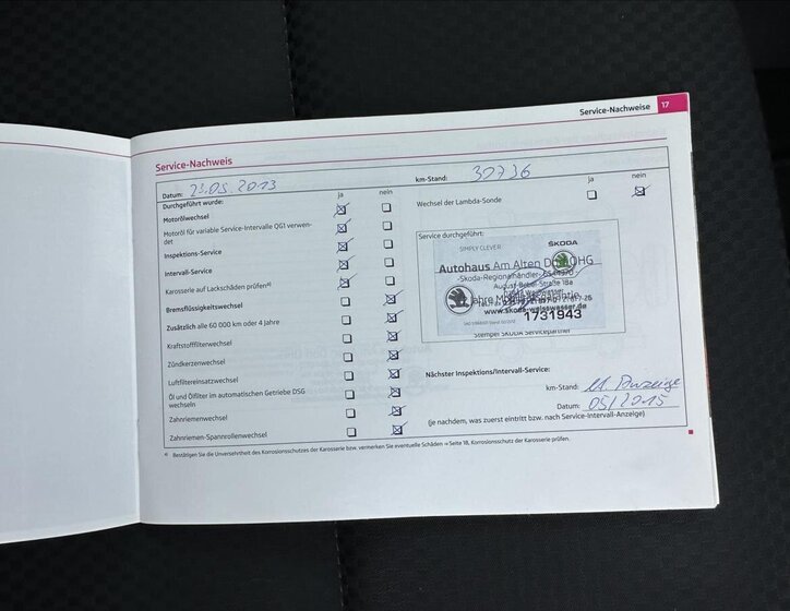 Škoda Roomster Kombi 1,2 l 77 kw