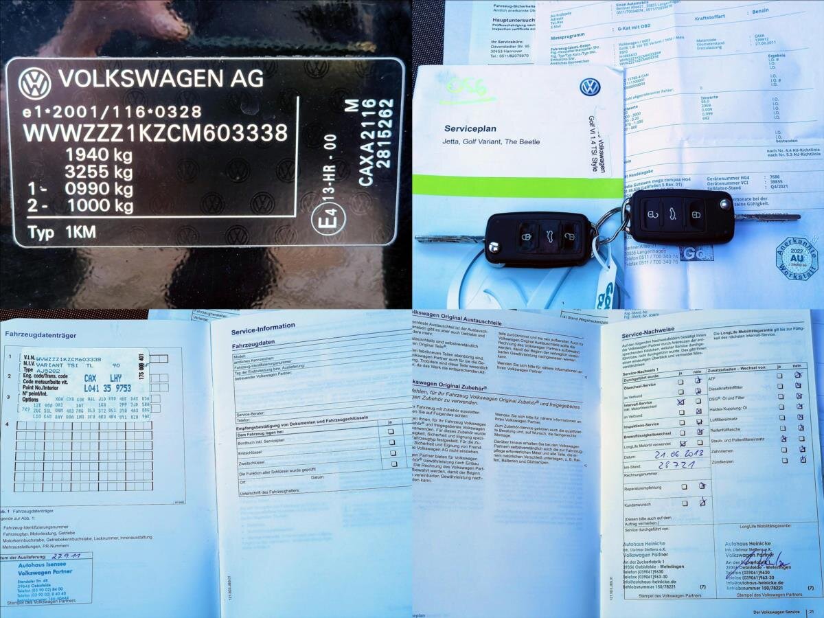 Volkswagen Golf Kombi 1,4 l 90 kw