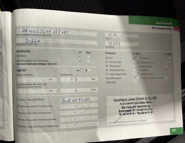 Mercedes-Benz Třídy C Kombi 3,0 l 170 kw