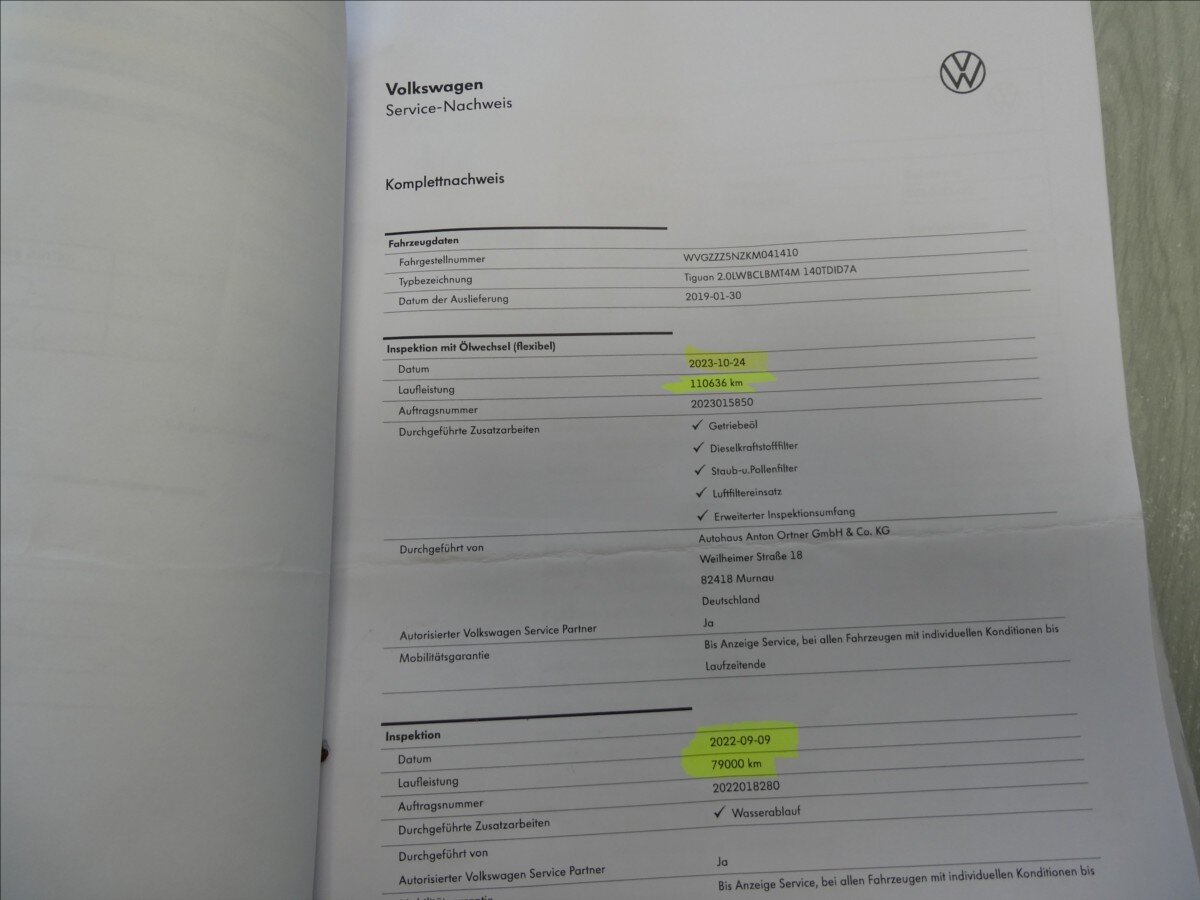 Volkswagen Tiguan Allspace SUV / Terénní 2,0 l 140 kw