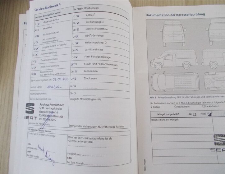Volkswagen Caravelle MPV 2,0 l 110 kw