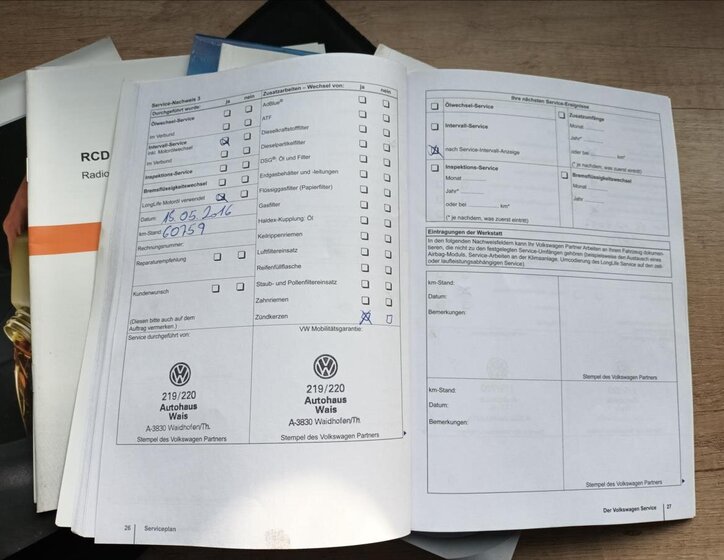 Volkswagen Touran MPV 1,2 l 77 kw