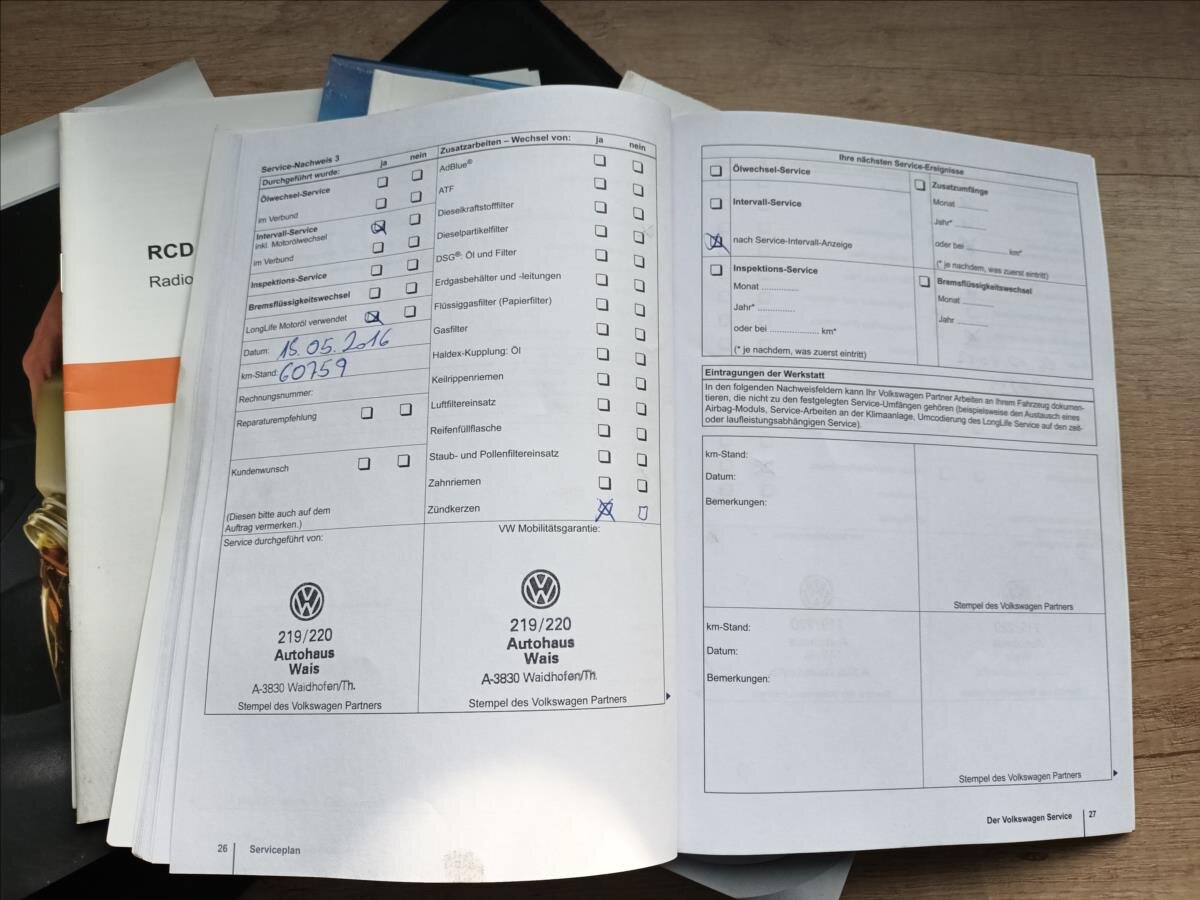 Volkswagen Touran MPV 1,2 l 77 kw