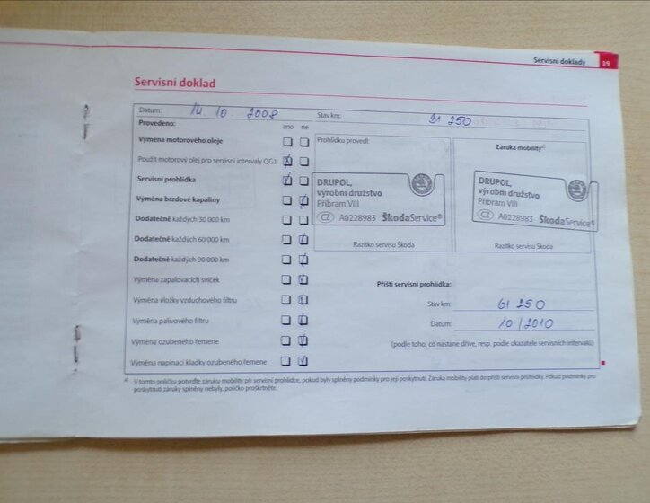 Škoda Octavia Sedan / Limuzína 1,8 l 118 kw