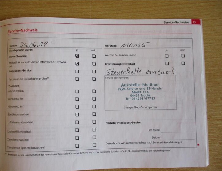 Škoda Octavia Kombi 1,4 l 90 kw