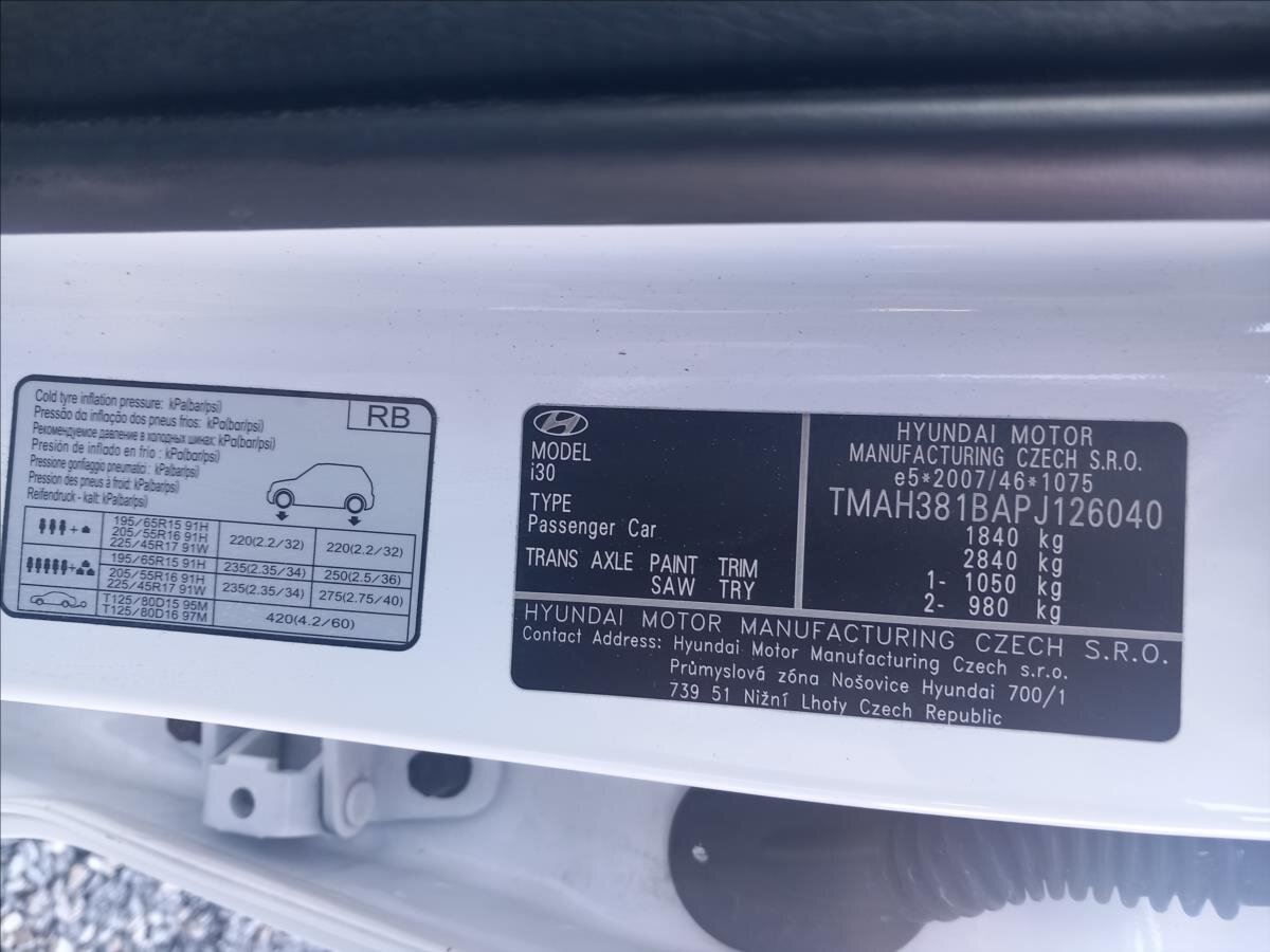 Hyundai i30 Kombi 998,0 88 kw