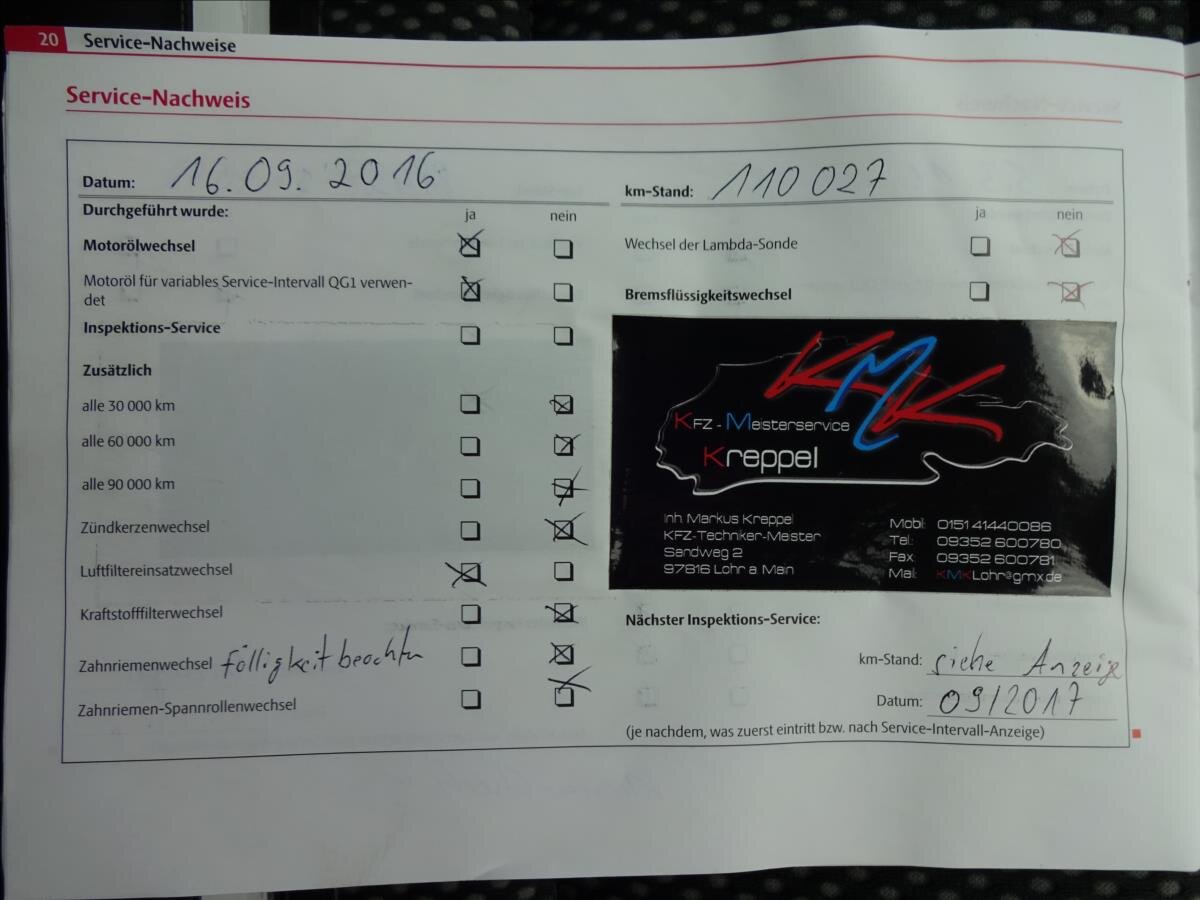 Škoda Octavia Kombi 1,8 l 118 kw