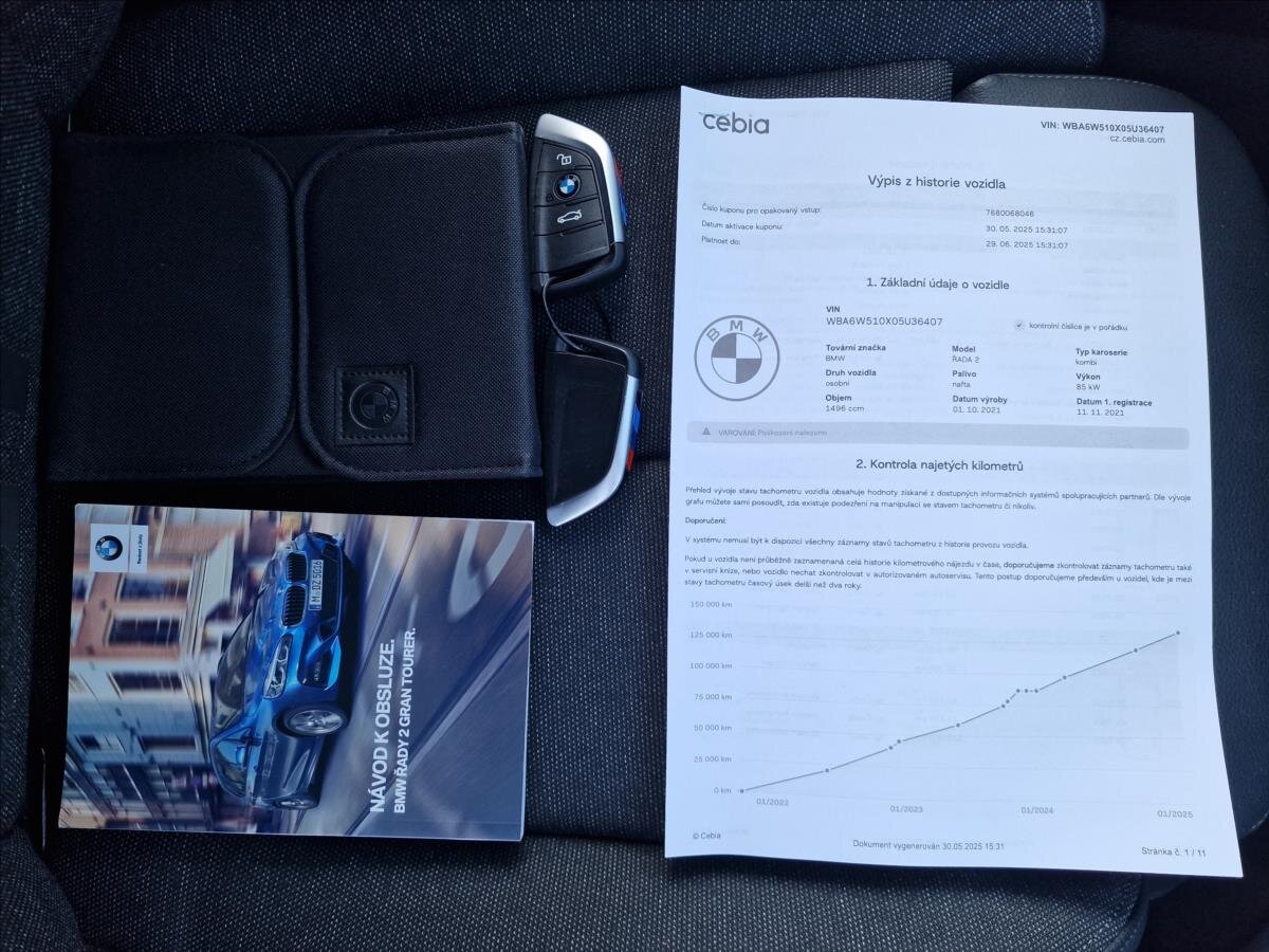 BMW Řada 2 Kombi 1,5 l 85 kw