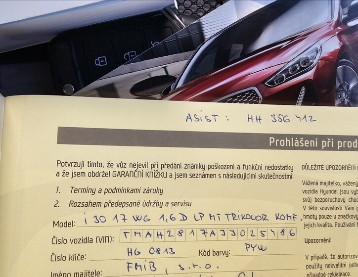 Hyundai i30 Kombi 1,6 l 81 kw