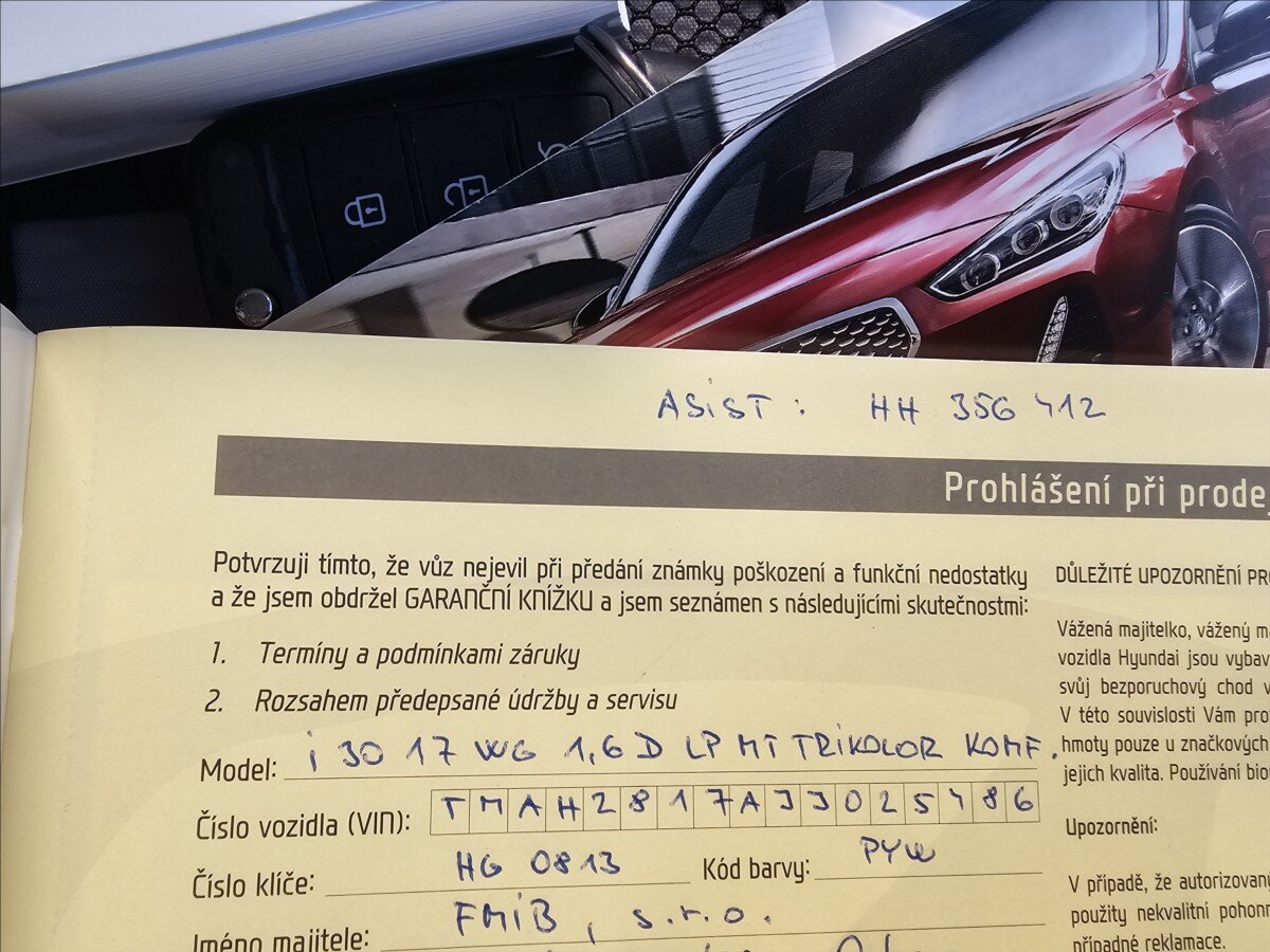 Hyundai i30 Kombi 1,6 l 81 kw