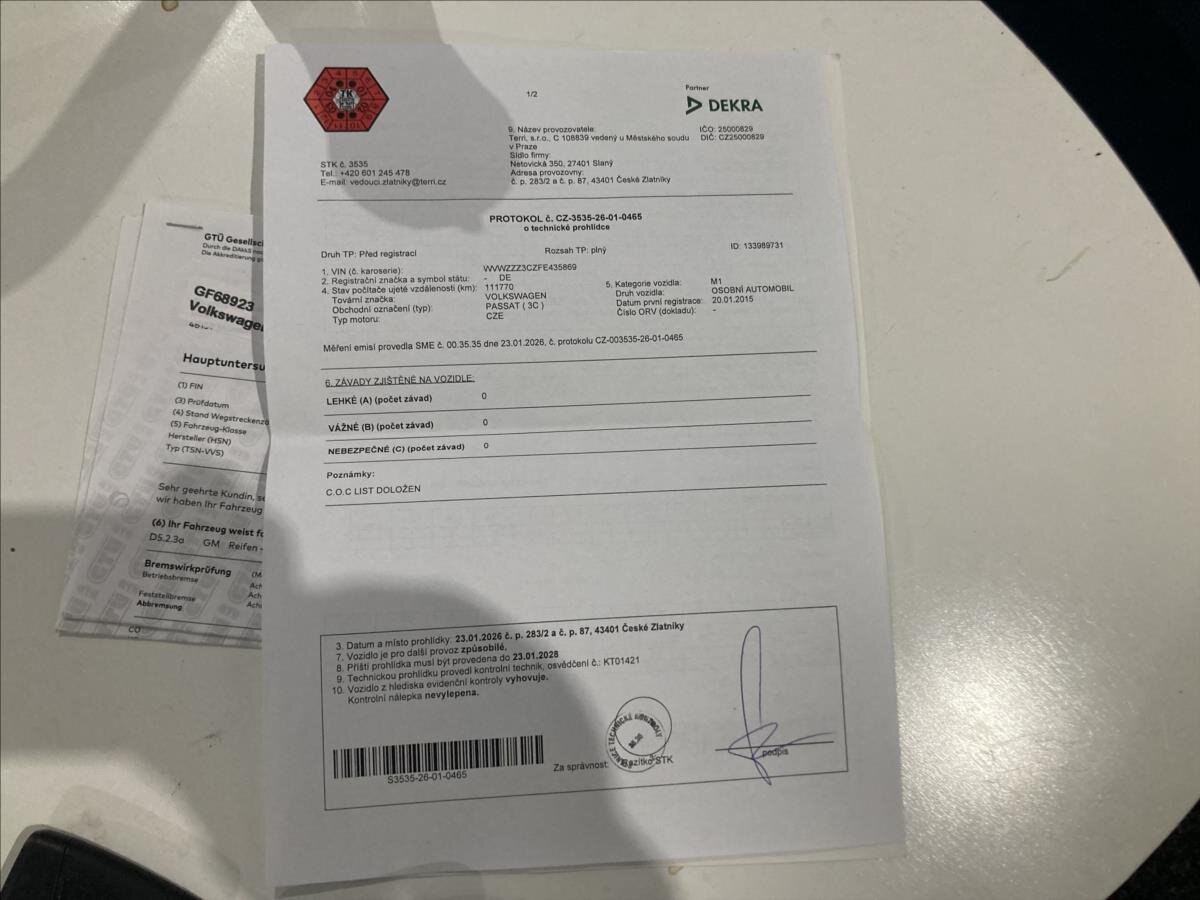 Volkswagen Passat Kombi 1,4 l 110 kw