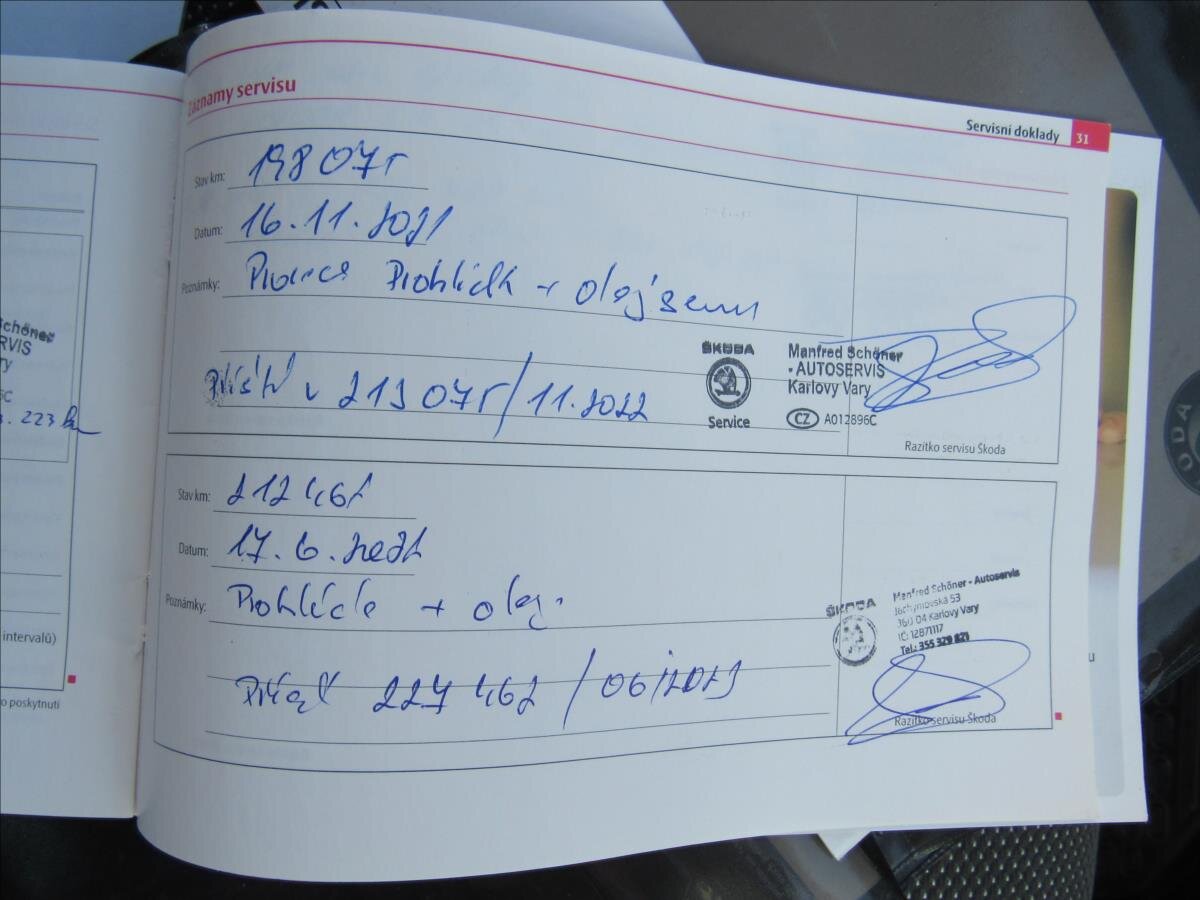 Škoda Fabia Kombi 1,2 l 51 kw