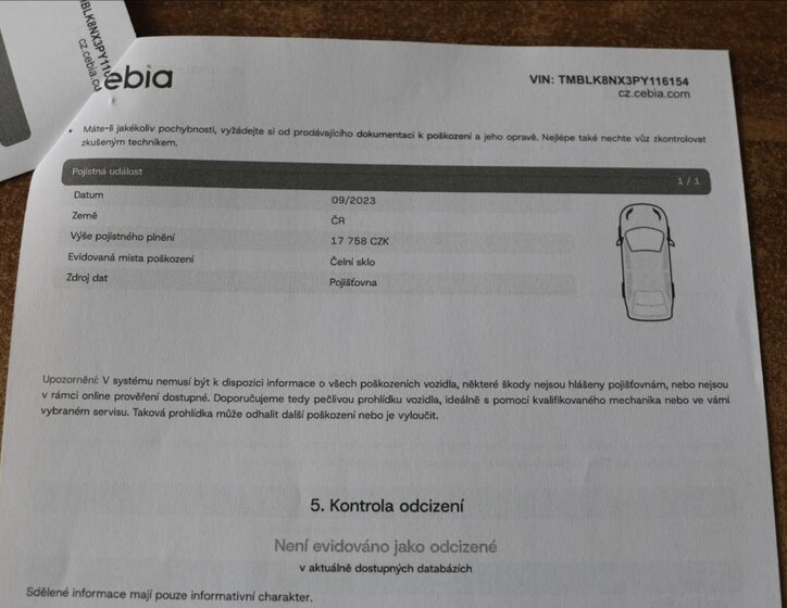 Škoda Octavia Kombi 2,0 l 147 kw