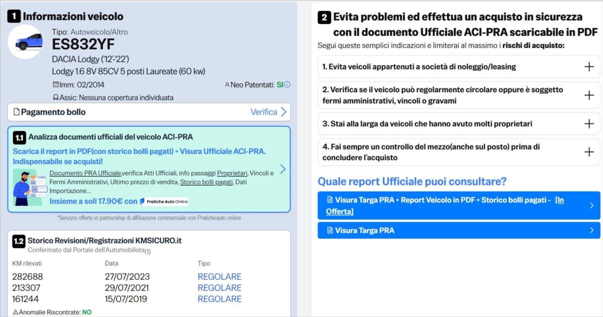 Dacia Lodgy Kombi 1,6 l 60 kw