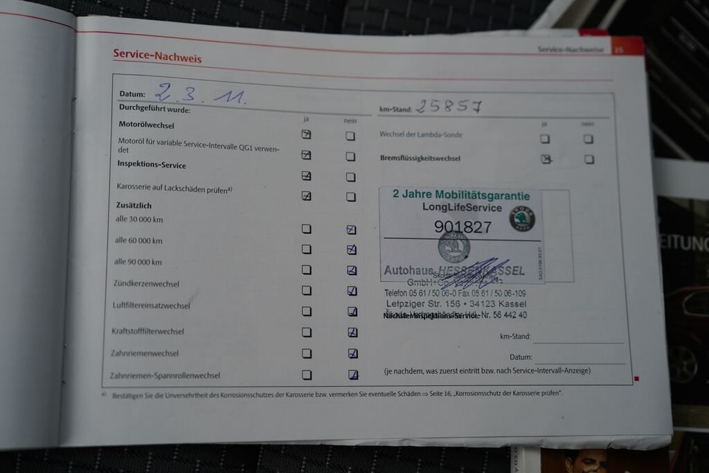 Škoda Superb Sedan 1,8 l 118 kw