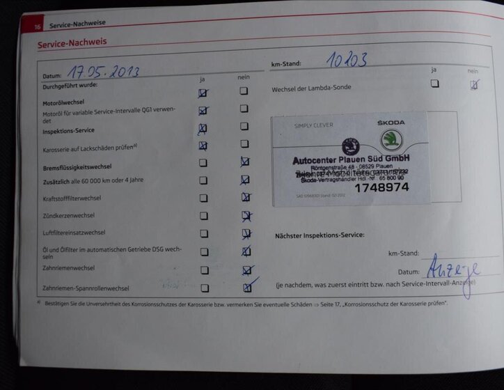 Škoda Superb Kombi 1,8 l 118 kw