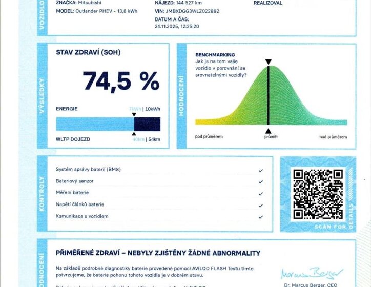 Mitsubishi Outlander SUV / Terénní 2,4 l 165 kw