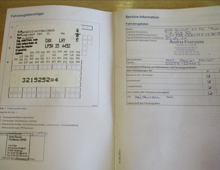 Volkswagen Golf Kombi 1,4 l 90 kw