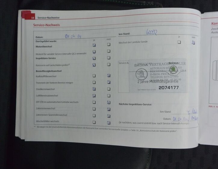 Škoda Fabia Hatchback 1,2 l 63 kw