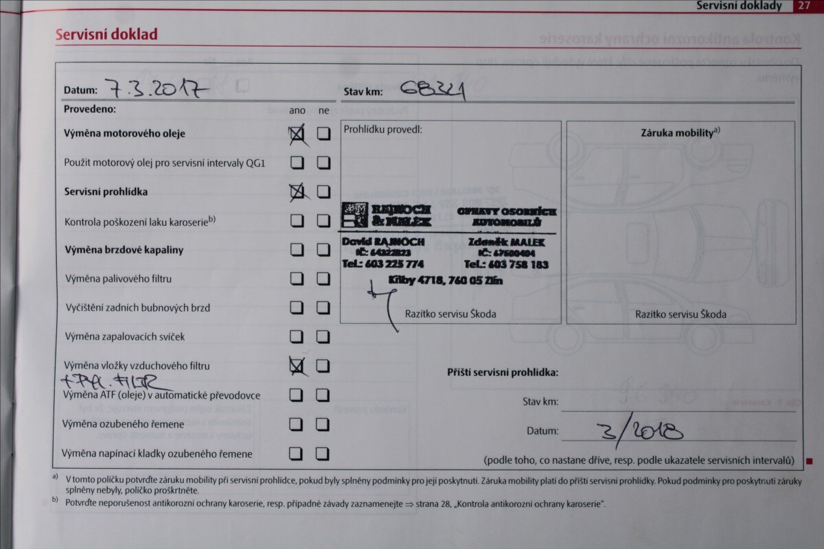 Škoda Roomster MPV 1,2 l 63 kw